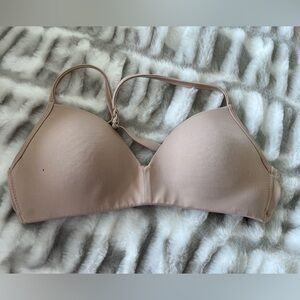 DELTA by Maidenform Beige Wire-Free Seamless Light Contour Padded Bra Size 32A